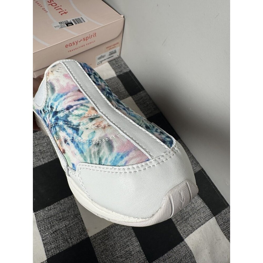 Womens Easy Spirit Traveltime Slip On Mule Clog Sneaker Shoes Size 8.5 W White - Picture 16 of 16
